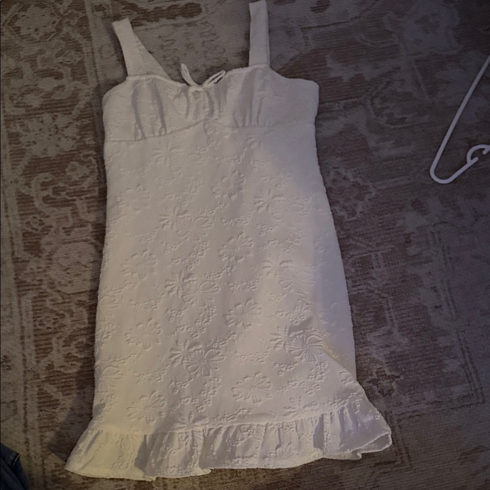 Tilly's White Floral Dress